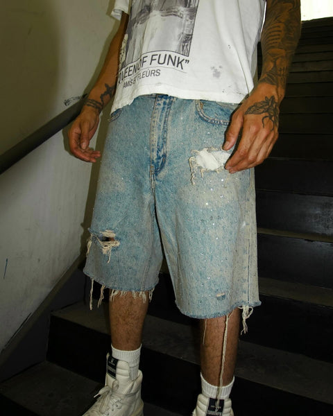 "Starry NIghts" Denim Short