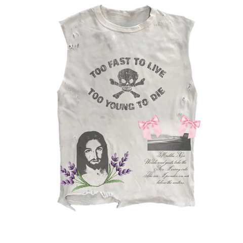 "Malibu Nights" Cutoff Tee (Wholesale)