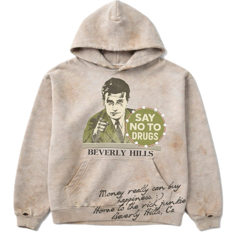 “Rich Junkies” Washed GreyHoodie