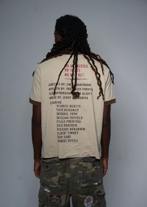 "The city full of darkness" Ringer t-shirt