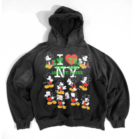“High as Mickey” hoodie
