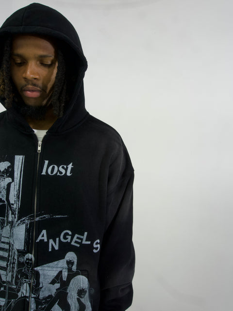 “Lost Angels” Zip Hoodie