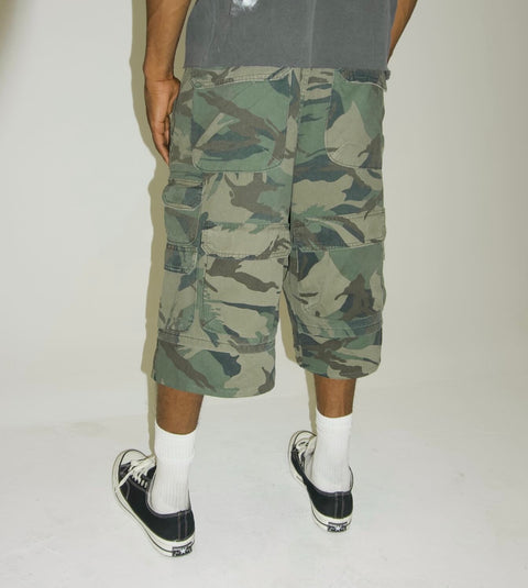A&F utility cargo shorts