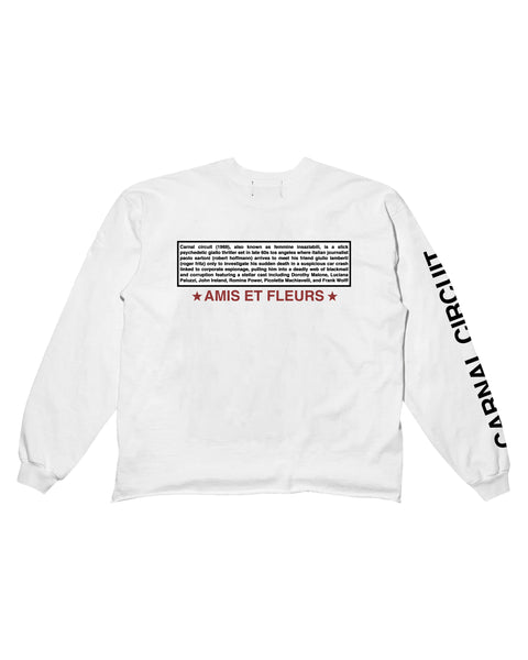"LE CIRCUIT CHANNEL" Long sleeve t-shirt
