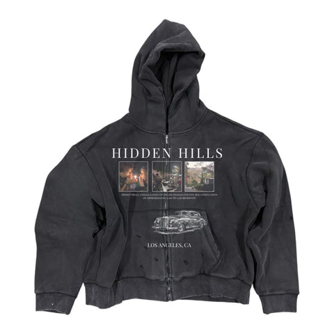 "Hidden Hills" Zip Hoodie