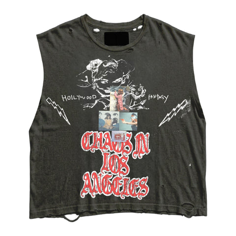 "Chaos in Los Angeles" Cutoff t-shirt