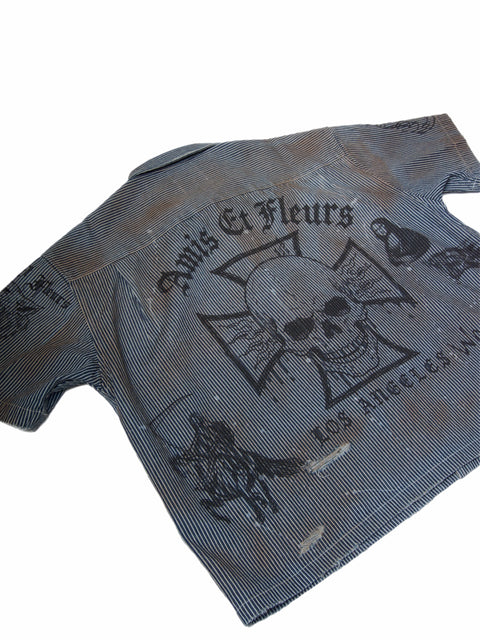 "Heaven or Hollywood" Button up shirt