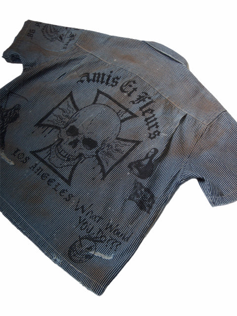 "Heaven or Hollywood" Button up shirt