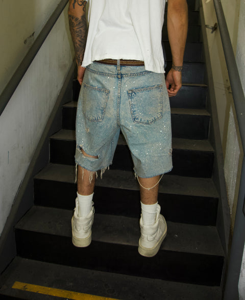 "Starry NIghts" Denim Short