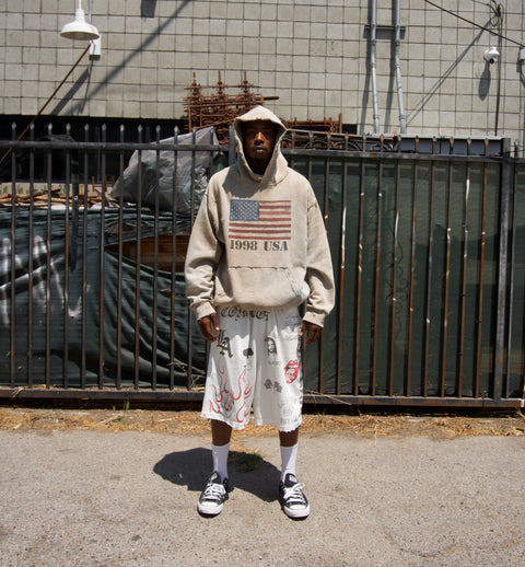 "Mayhem in Hollywood" Cotton Shorts (Wholesale)