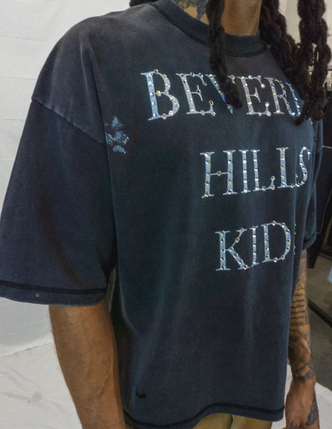 “Beverly Hills Kids” Rhinestone Tee