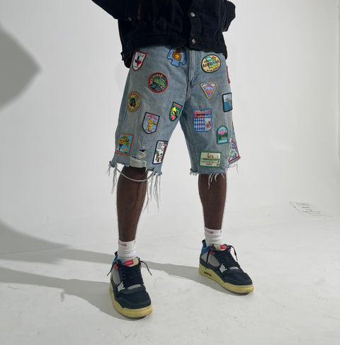 Daisy Land Denim Short (Wholesale)
