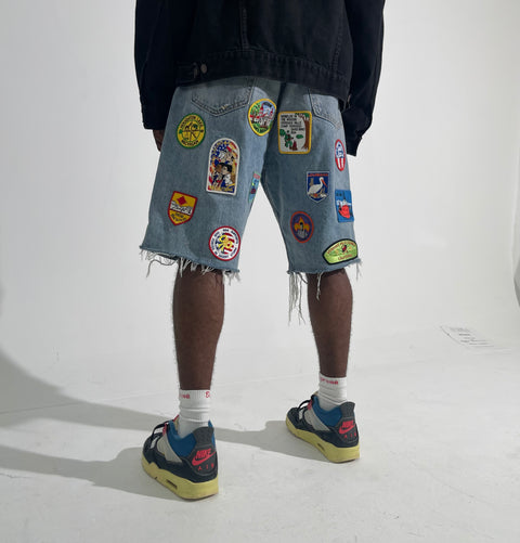 Daisy Land Denim Short (Wholesale)