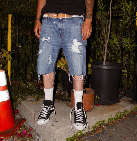 “Starry Night”  Denim Short